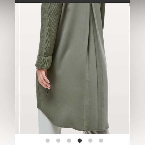 Lulu lemon still at ease cardigan wrap Cashlu  8 NWT - Picture 2 of 7